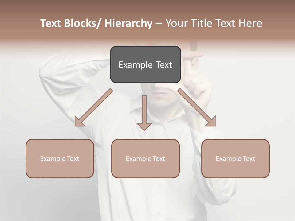Finger Person Nature PowerPoint Template