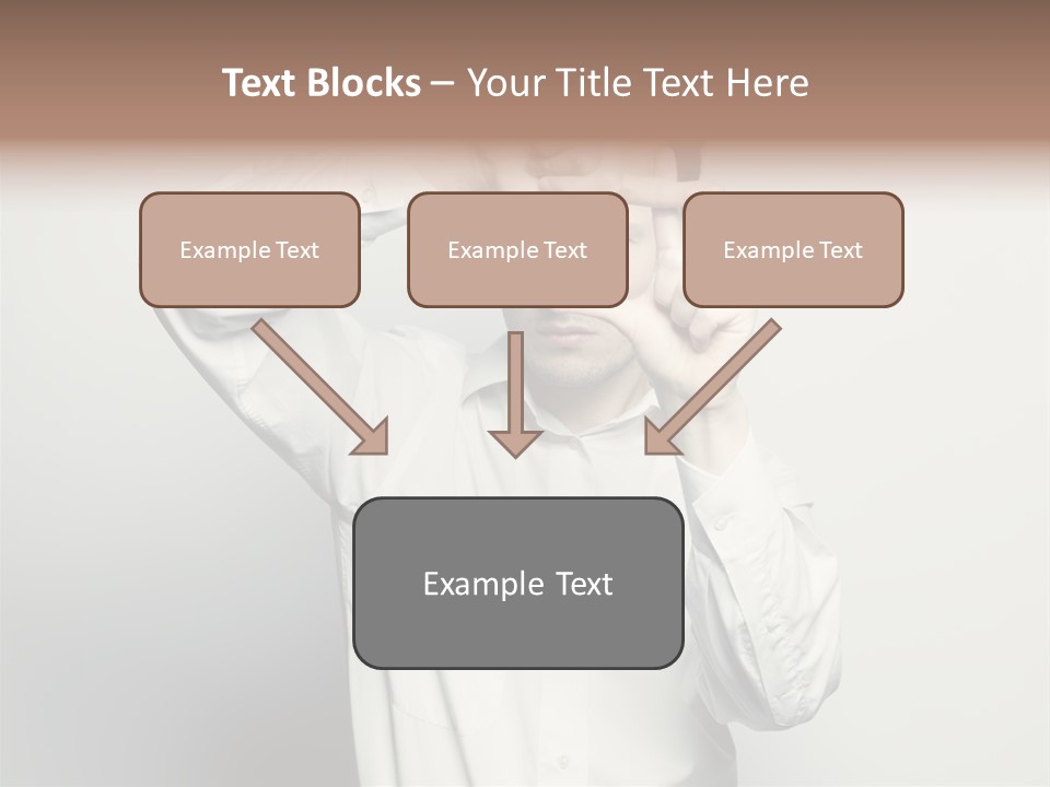 Finger Person Nature PowerPoint Template