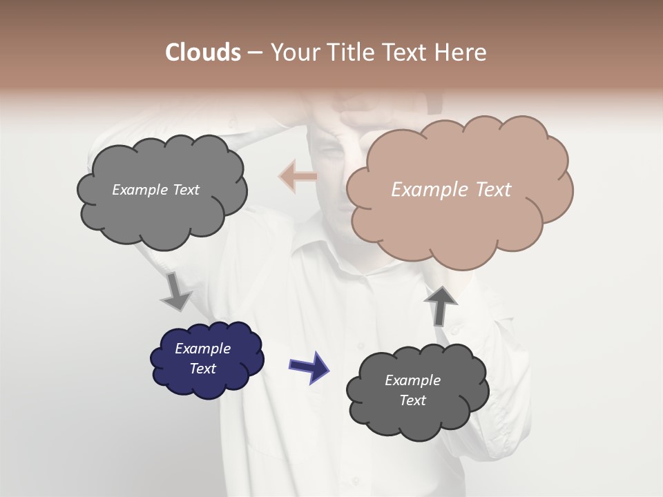 Finger Person Nature PowerPoint Template
