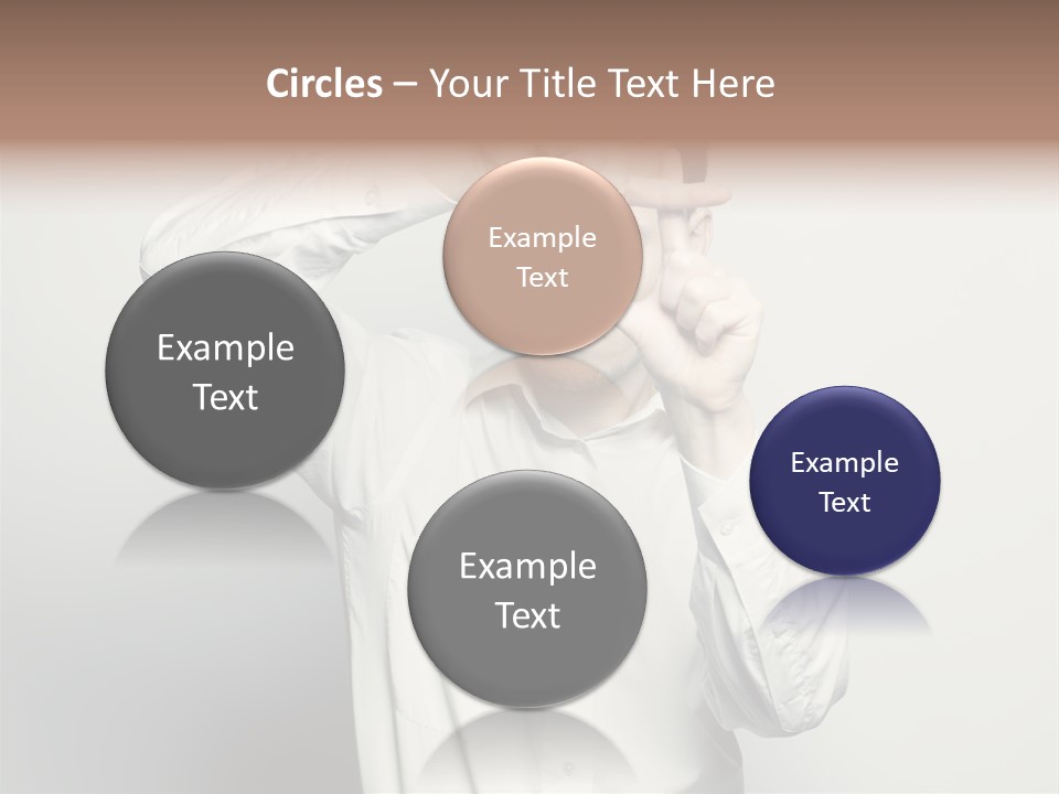 Finger Person Nature PowerPoint Template