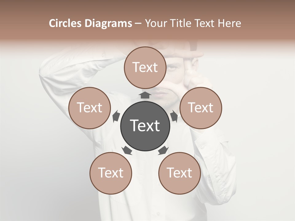 Finger Person Nature PowerPoint Template