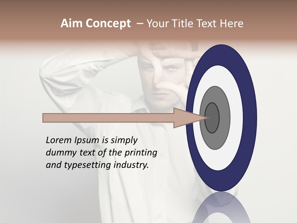 Finger Person Nature PowerPoint Template