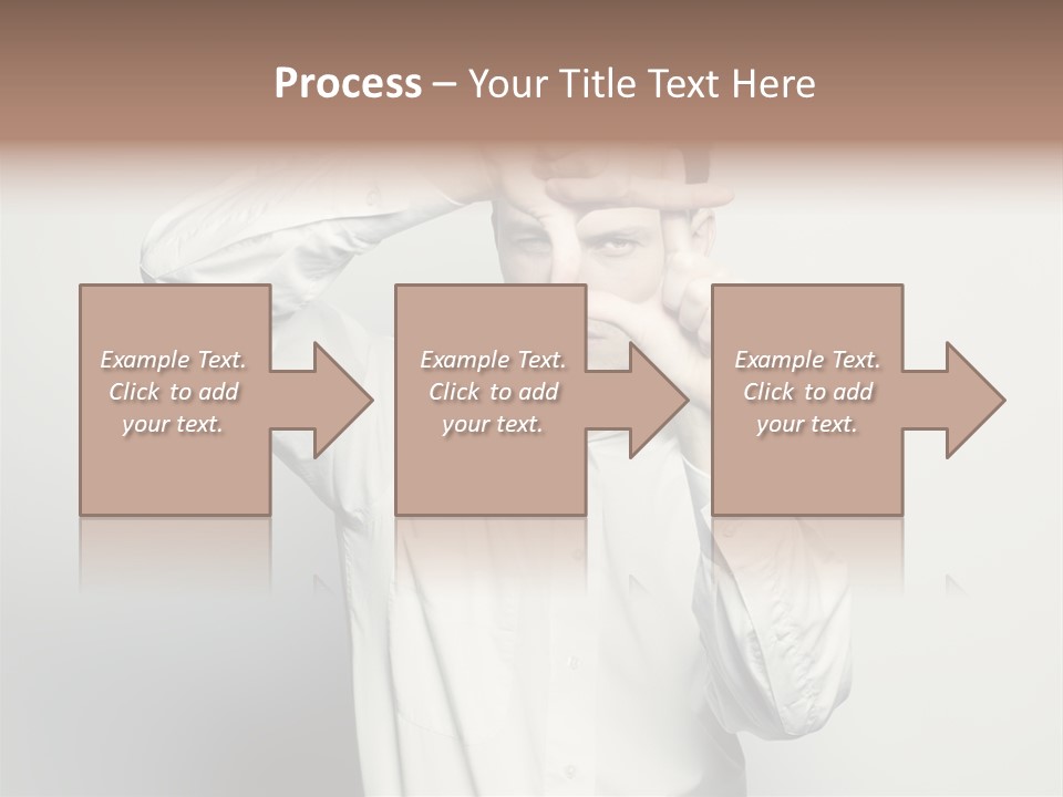 Finger Person Nature PowerPoint Template