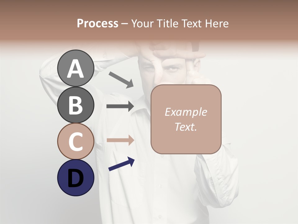 Finger Person Nature PowerPoint Template