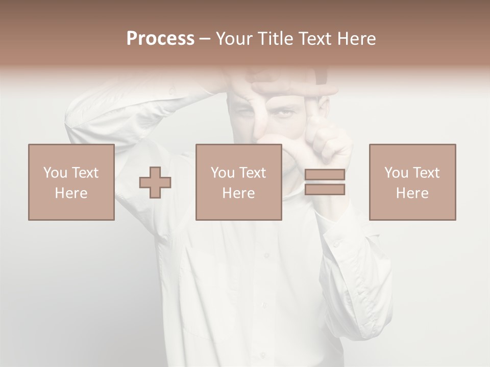 Finger Person Nature PowerPoint Template