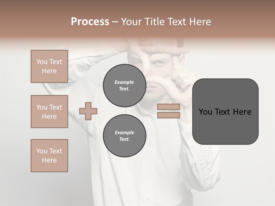 Finger Person Nature PowerPoint Template