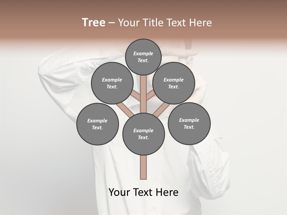 Finger Person Nature PowerPoint Template