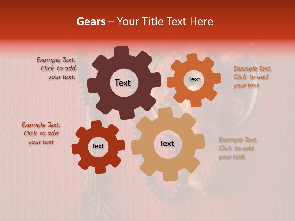 Middle East Date Horizontal PowerPoint Template