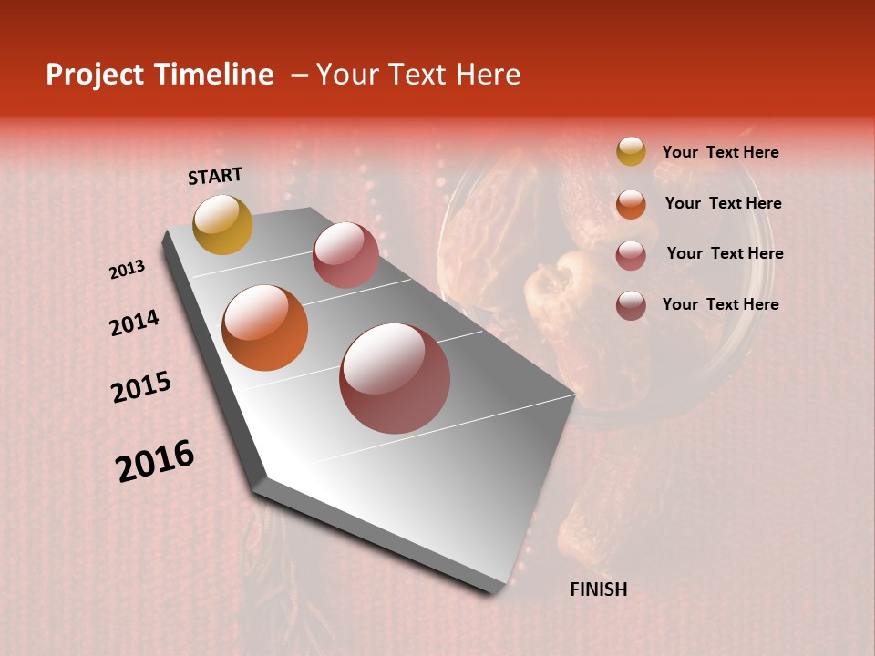 Middle East Date Horizontal PowerPoint Template