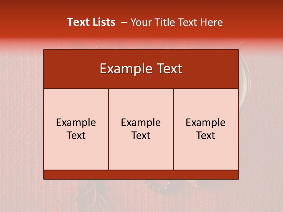 Middle East Date Horizontal PowerPoint Template