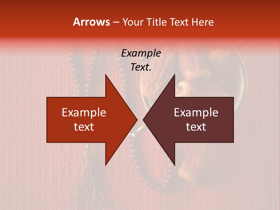 Middle East Date Horizontal PowerPoint Template