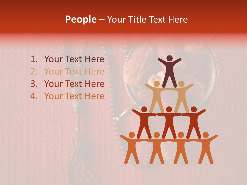 Middle East Date Horizontal PowerPoint Template