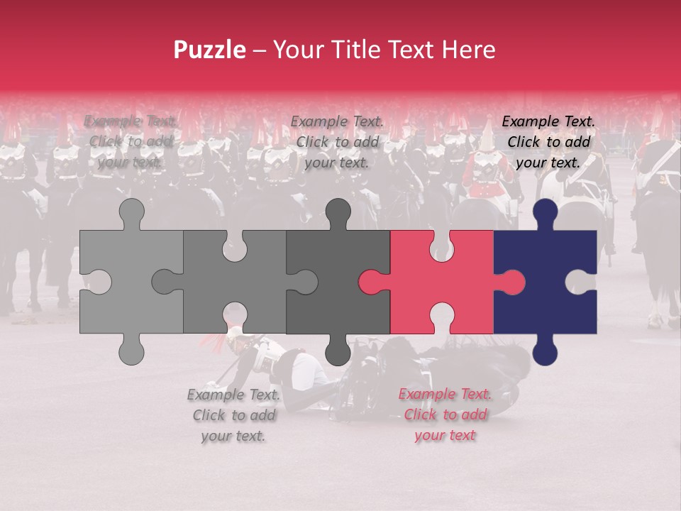 Rider Great Fall PowerPoint Template