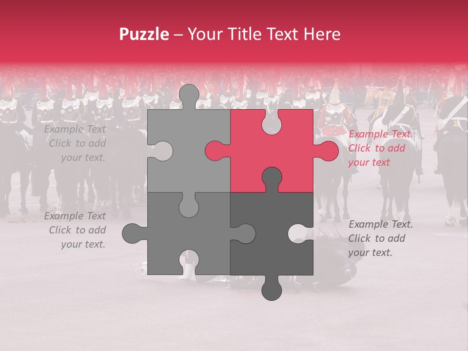 Rider Great Fall PowerPoint Template