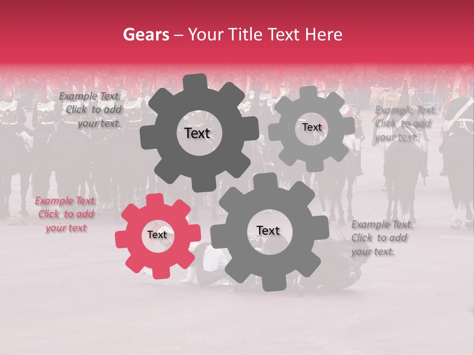 Rider Great Fall PowerPoint Template