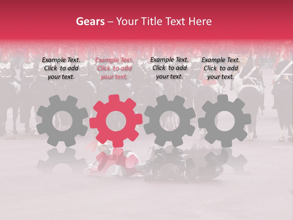 Rider Great Fall PowerPoint Template