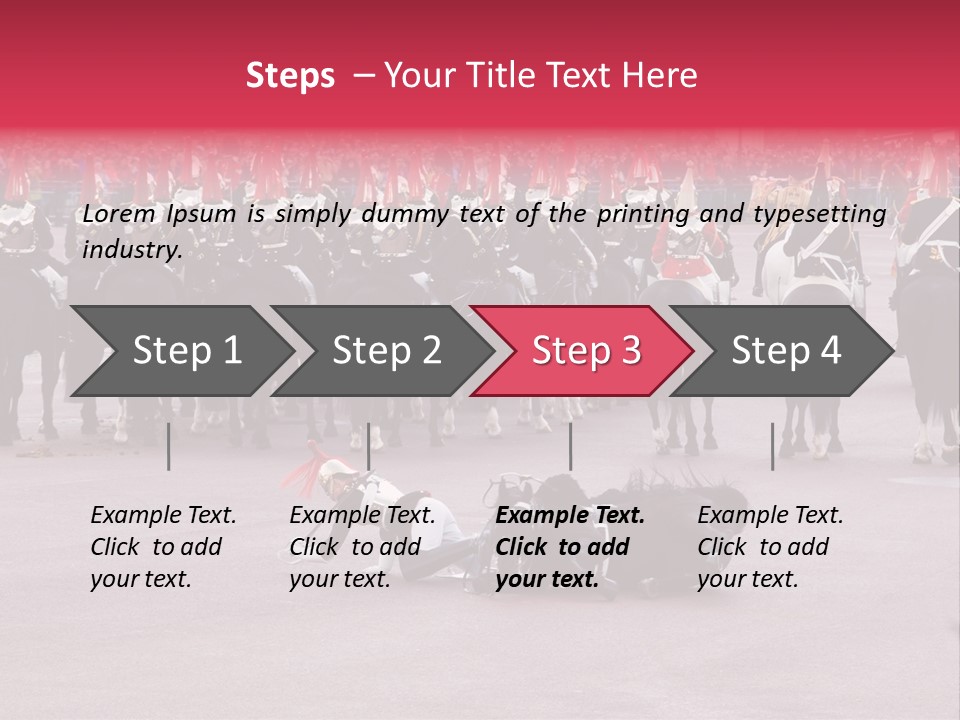 Rider Great Fall PowerPoint Template