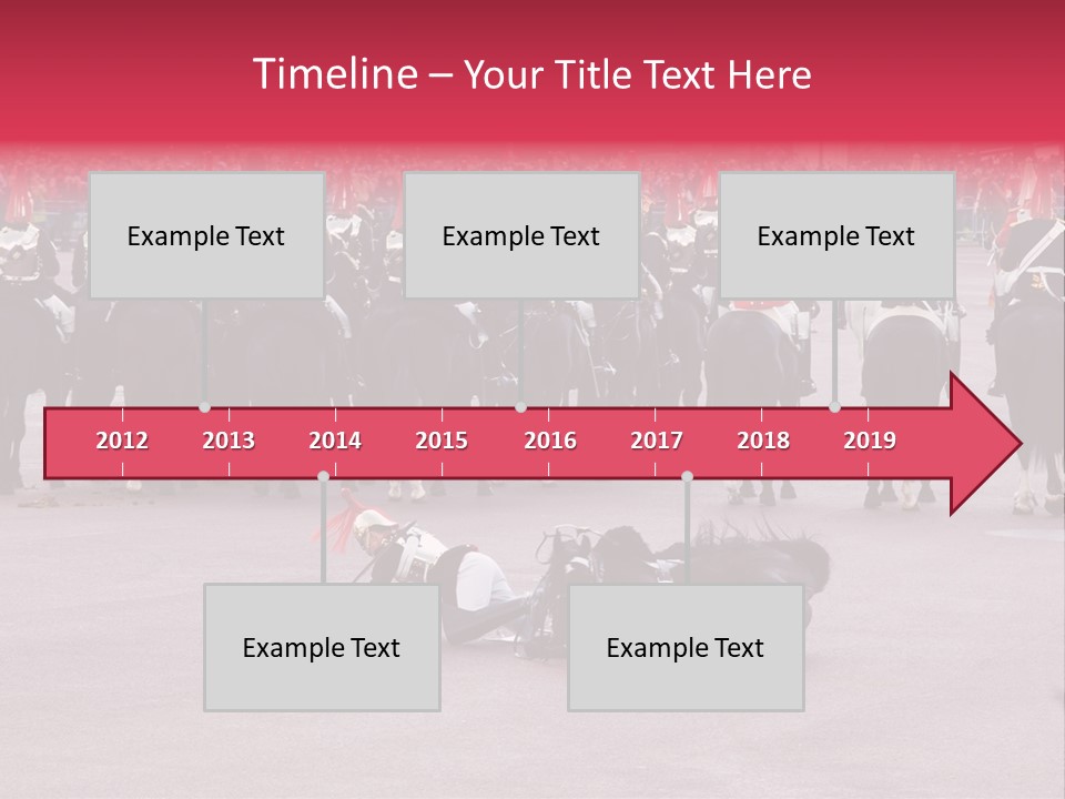 Rider Great Fall PowerPoint Template