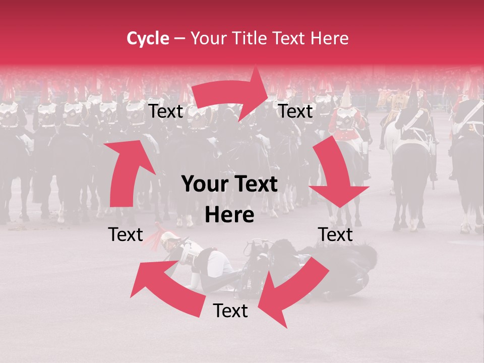 Rider Great Fall PowerPoint Template