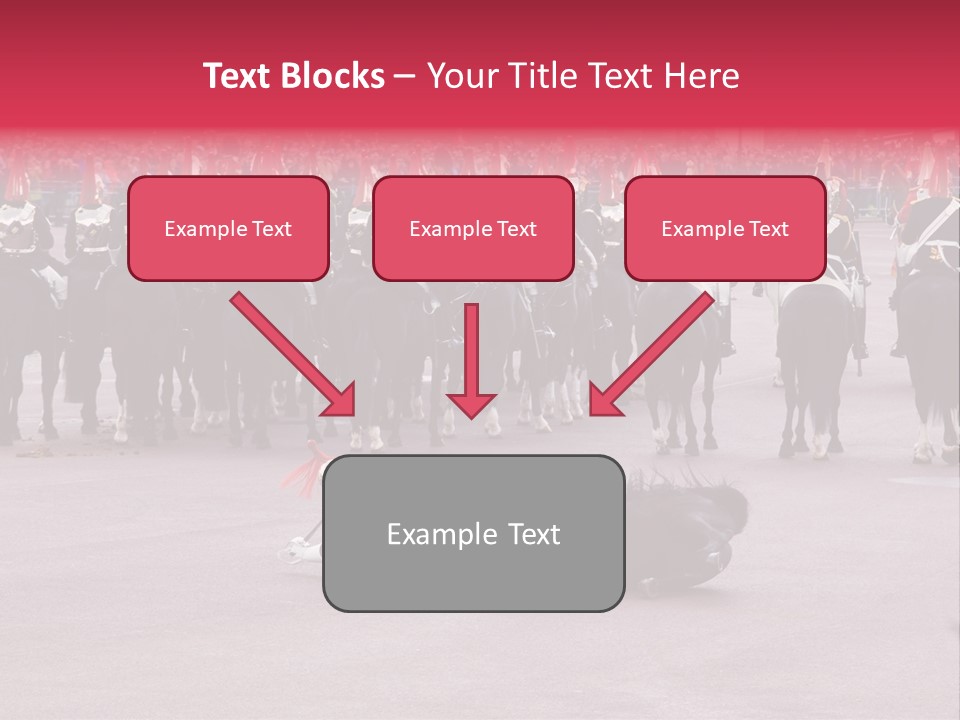 Rider Great Fall PowerPoint Template