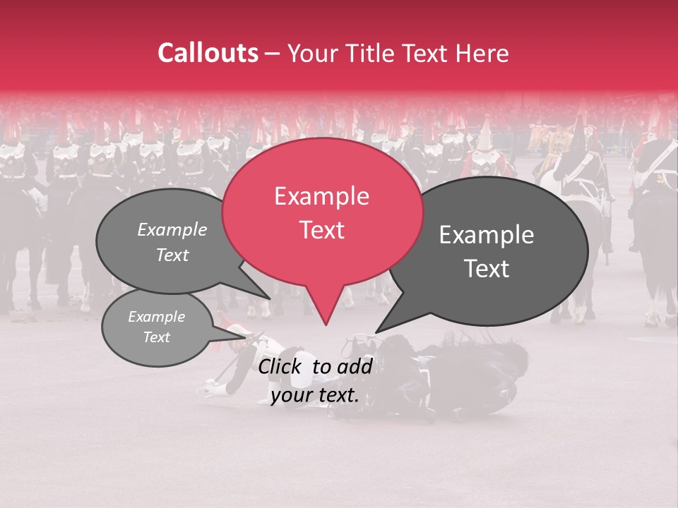 Rider Great Fall PowerPoint Template