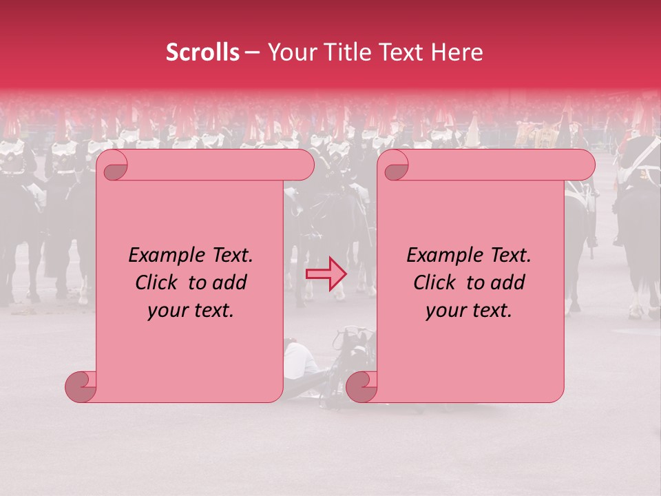 Rider Great Fall PowerPoint Template