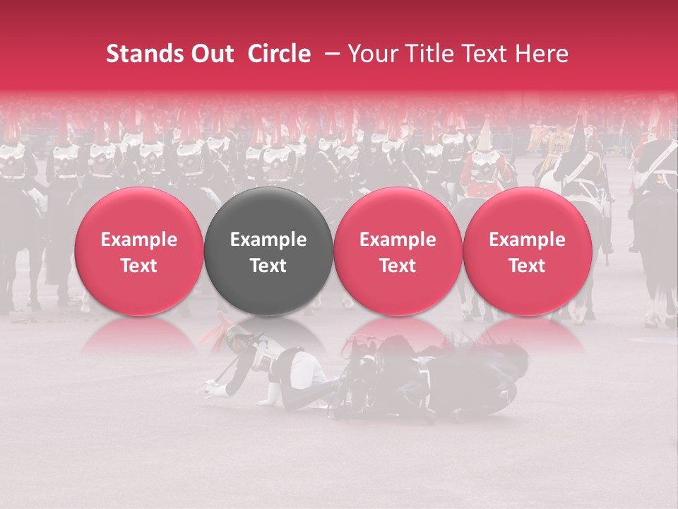 Rider Great Fall PowerPoint Template