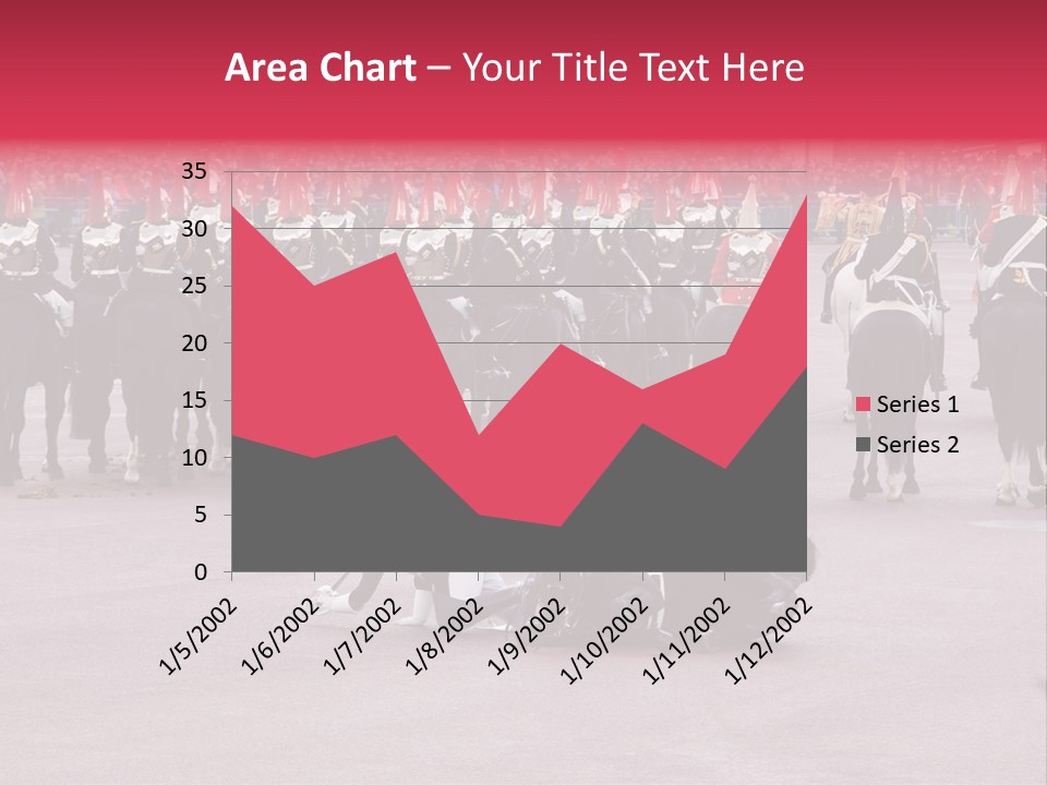 Rider Great Fall PowerPoint Template