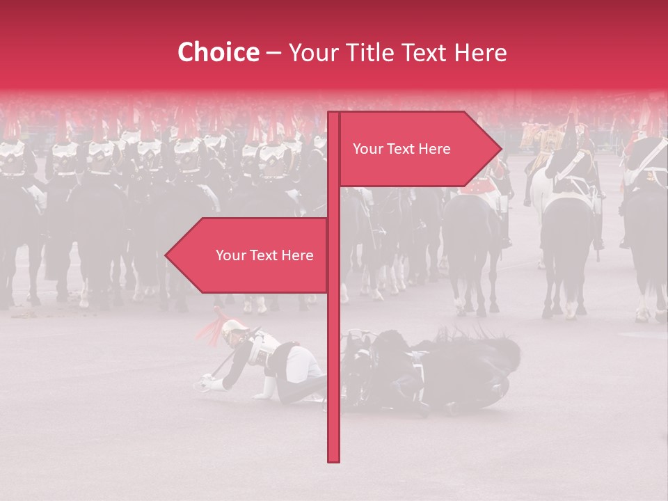 Rider Great Fall PowerPoint Template