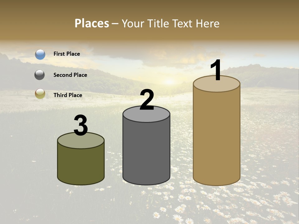 Spring Landscape Sky PowerPoint Template