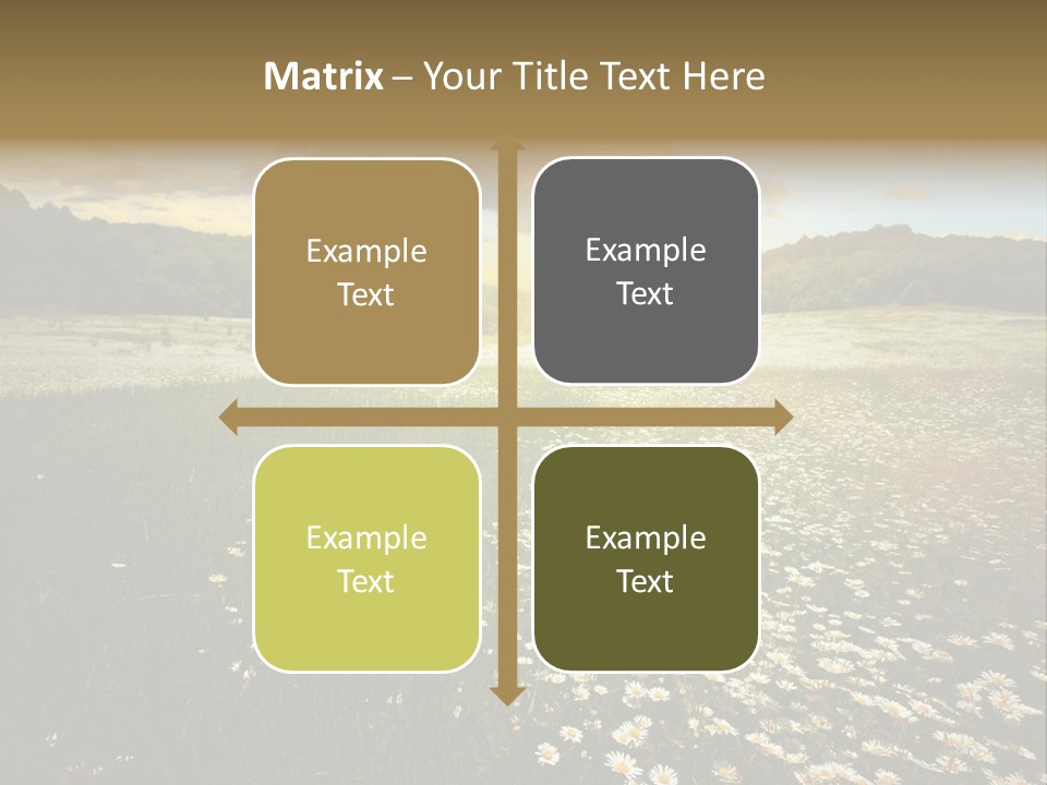 Spring Landscape Sky PowerPoint Template