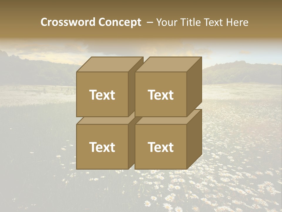 Spring Landscape Sky PowerPoint Template