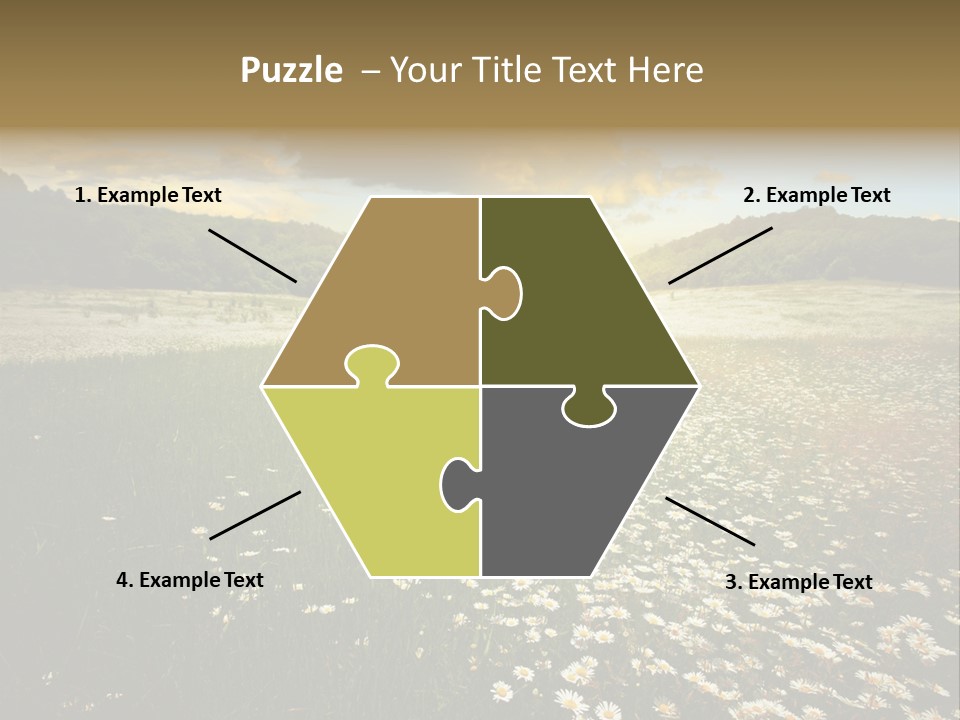 Spring Landscape Sky PowerPoint Template