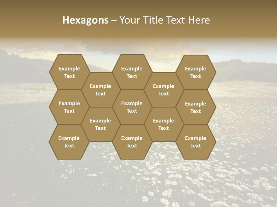 Spring Landscape Sky PowerPoint Template