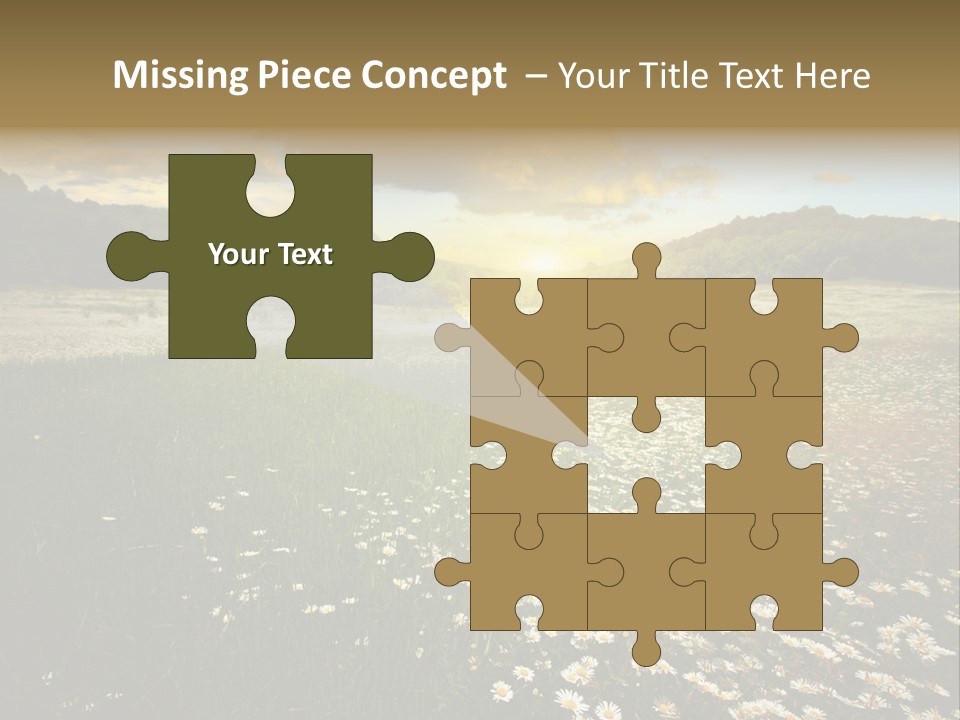 Spring Landscape Sky PowerPoint Template