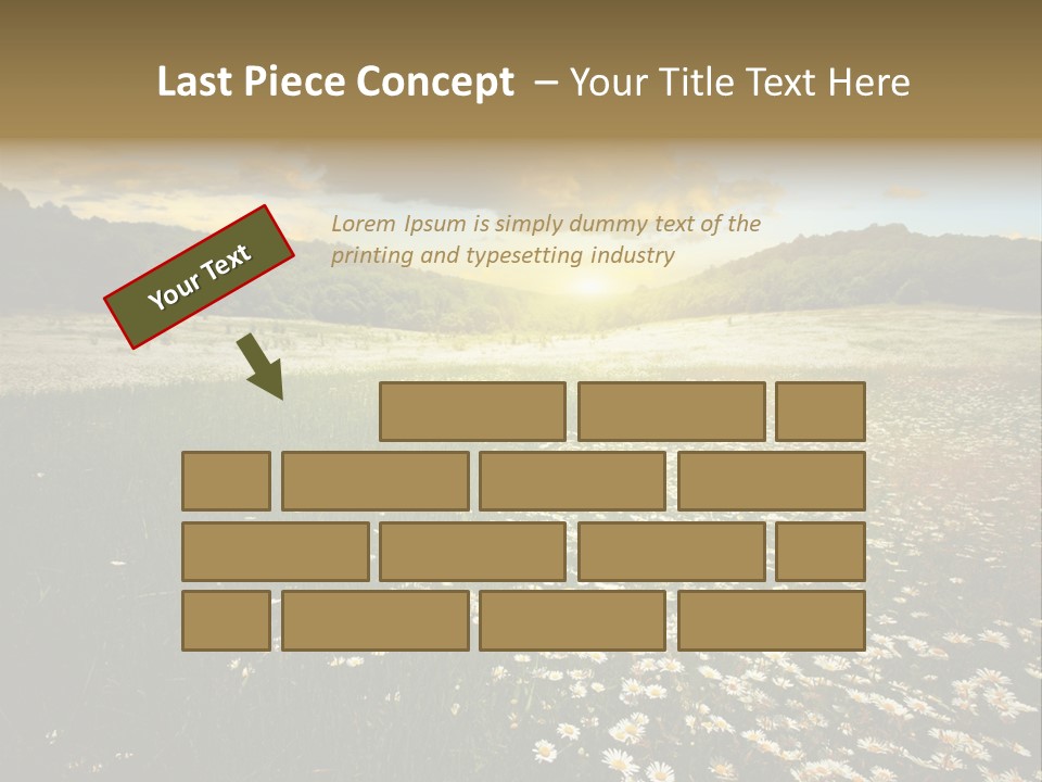 Spring Landscape Sky PowerPoint Template