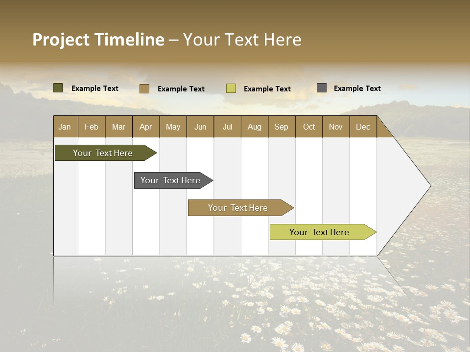 Spring Landscape Sky PowerPoint Template