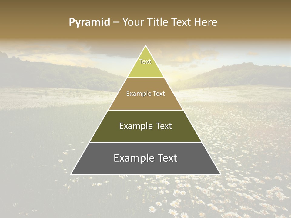 Spring Landscape Sky PowerPoint Template