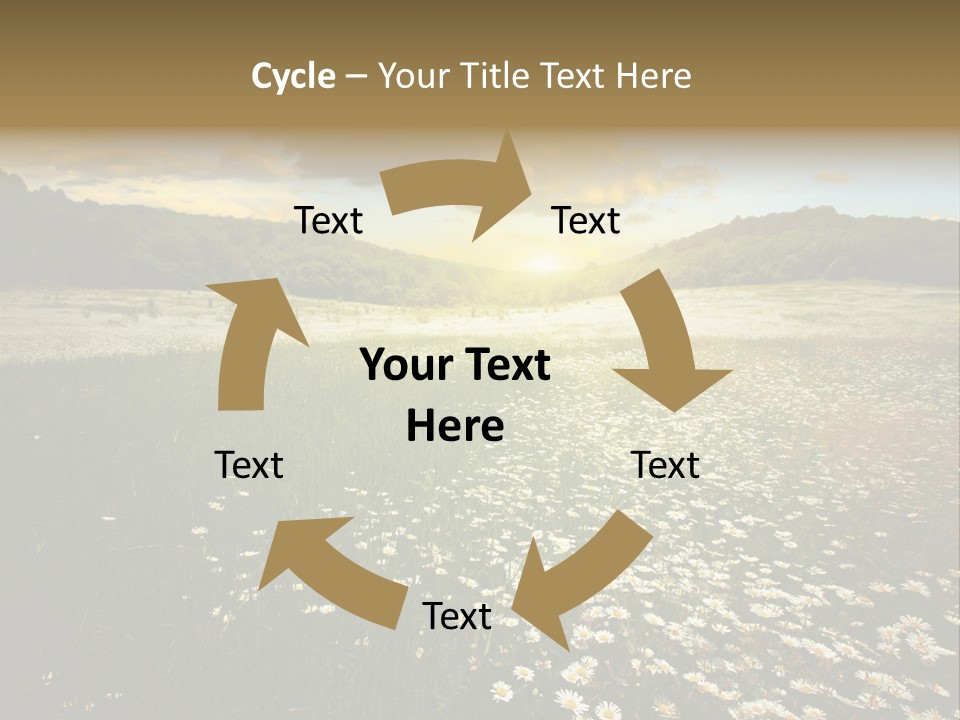 Spring Landscape Sky PowerPoint Template