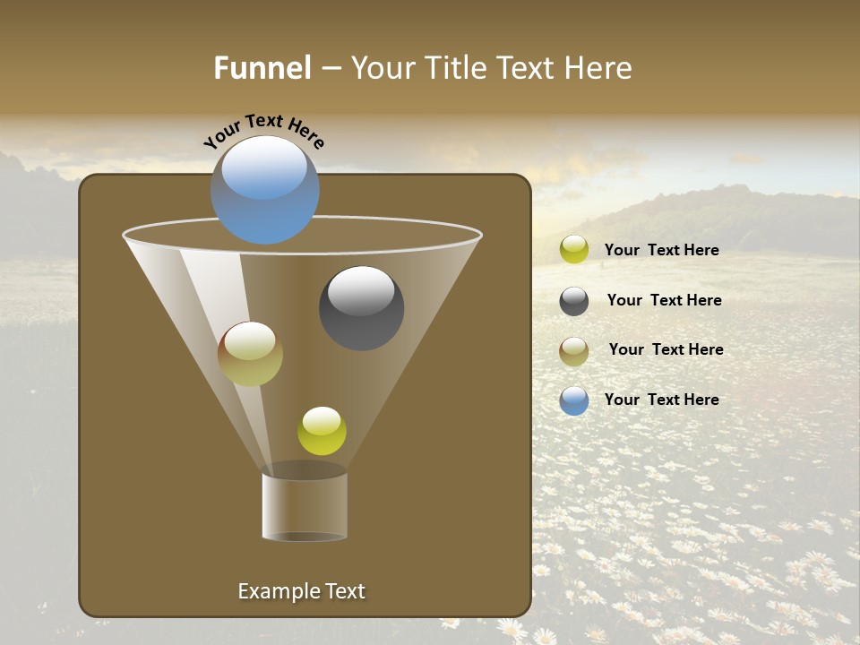 Spring Landscape Sky PowerPoint Template