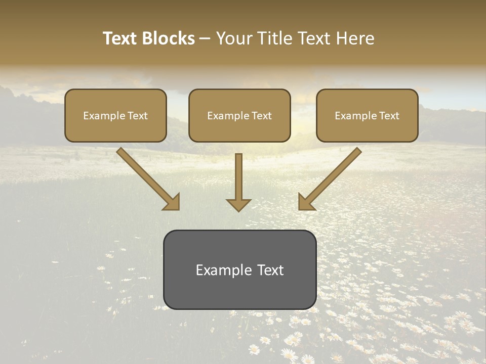 Spring Landscape Sky PowerPoint Template