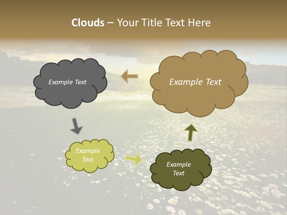 Spring Landscape Sky PowerPoint Template
