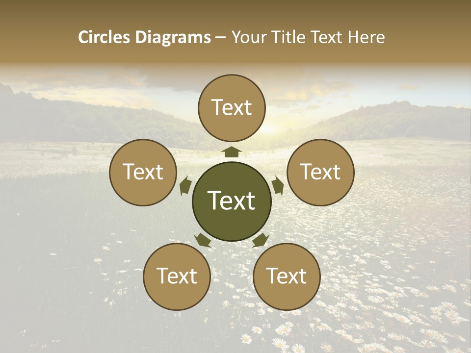 Spring Landscape Sky PowerPoint Template