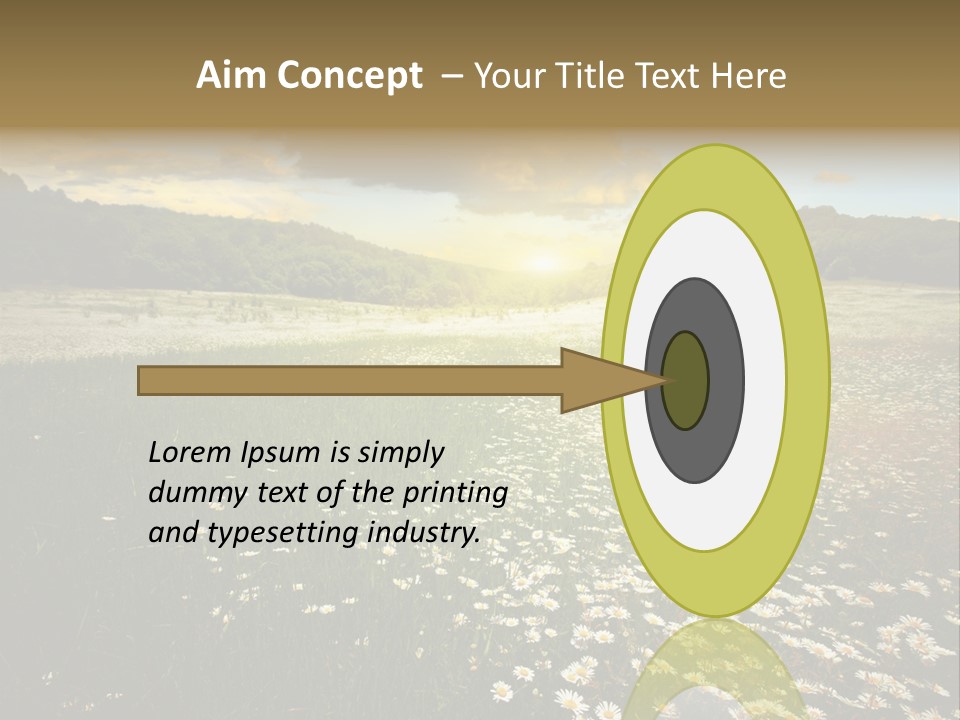 Spring Landscape Sky PowerPoint Template