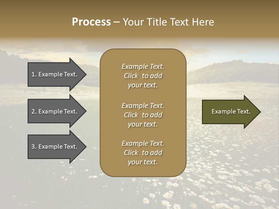 Spring Landscape Sky PowerPoint Template