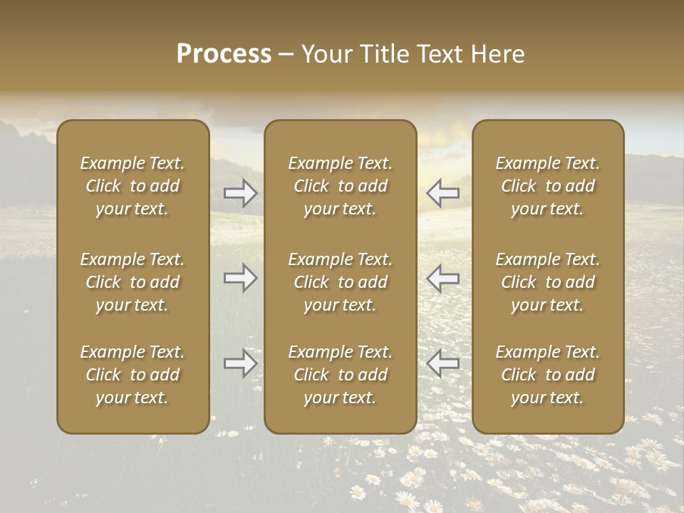 Spring Landscape Sky PowerPoint Template