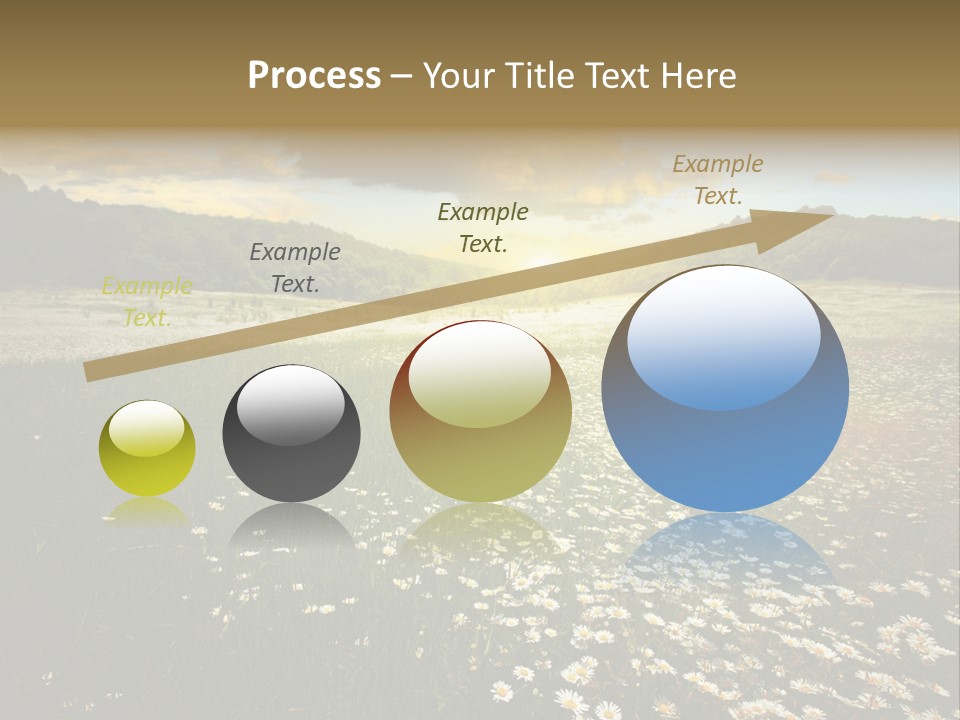 Spring Landscape Sky PowerPoint Template