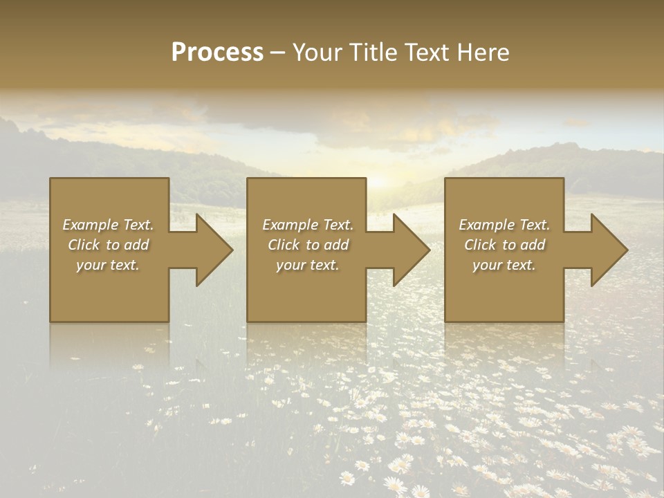 Spring Landscape Sky PowerPoint Template