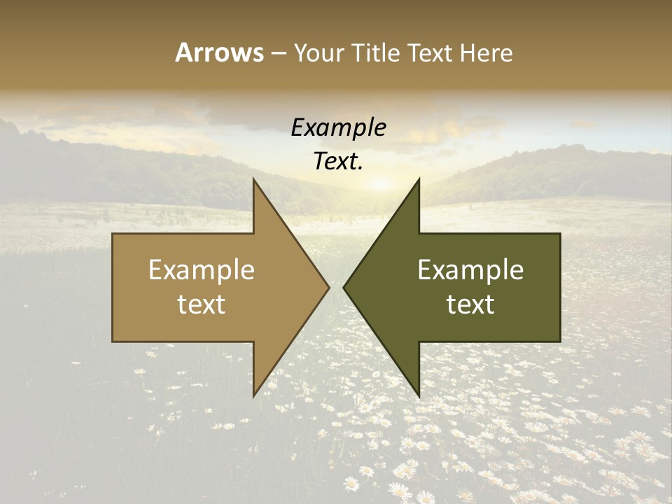 Spring Landscape Sky PowerPoint Template