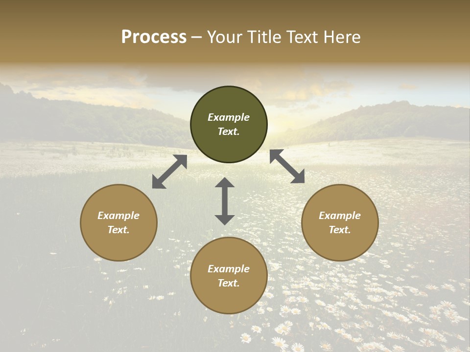 Spring Landscape Sky PowerPoint Template